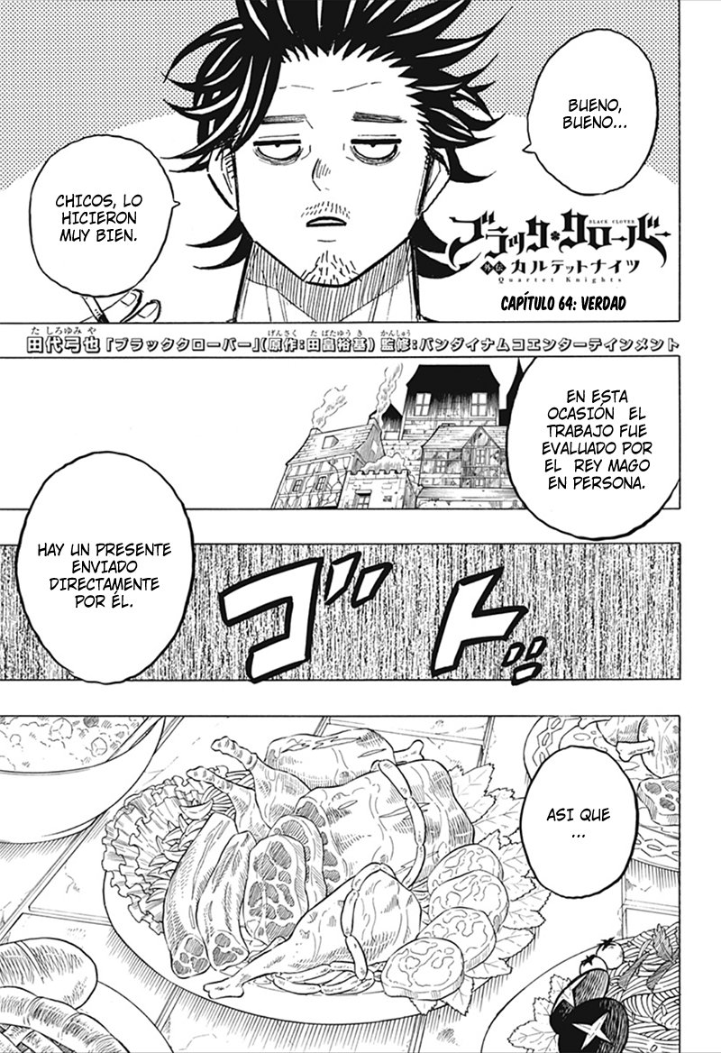 Read Black Clover Quartet Knights ES Manga Online