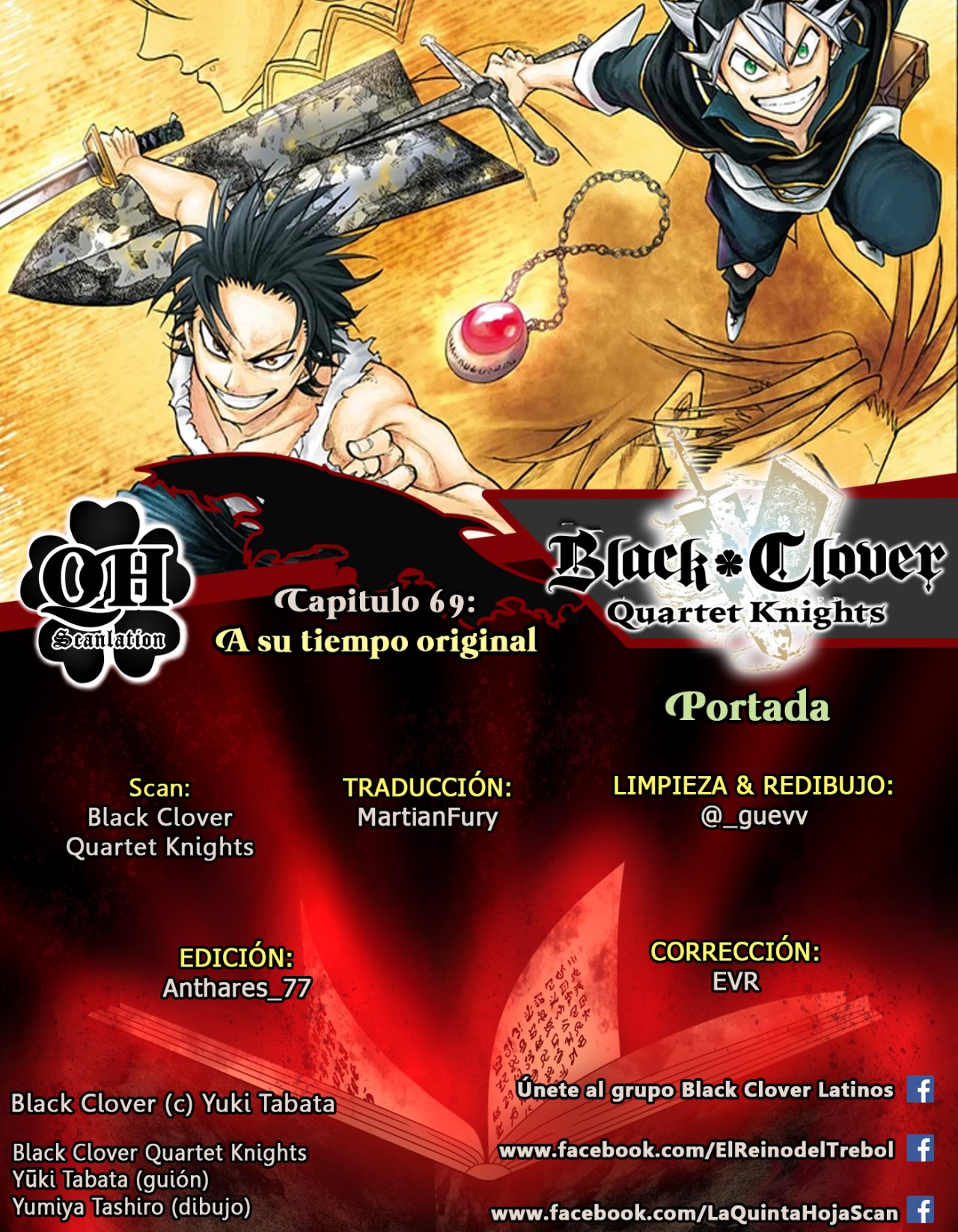 Read Black Clover Quartet Knights ES Manga Online