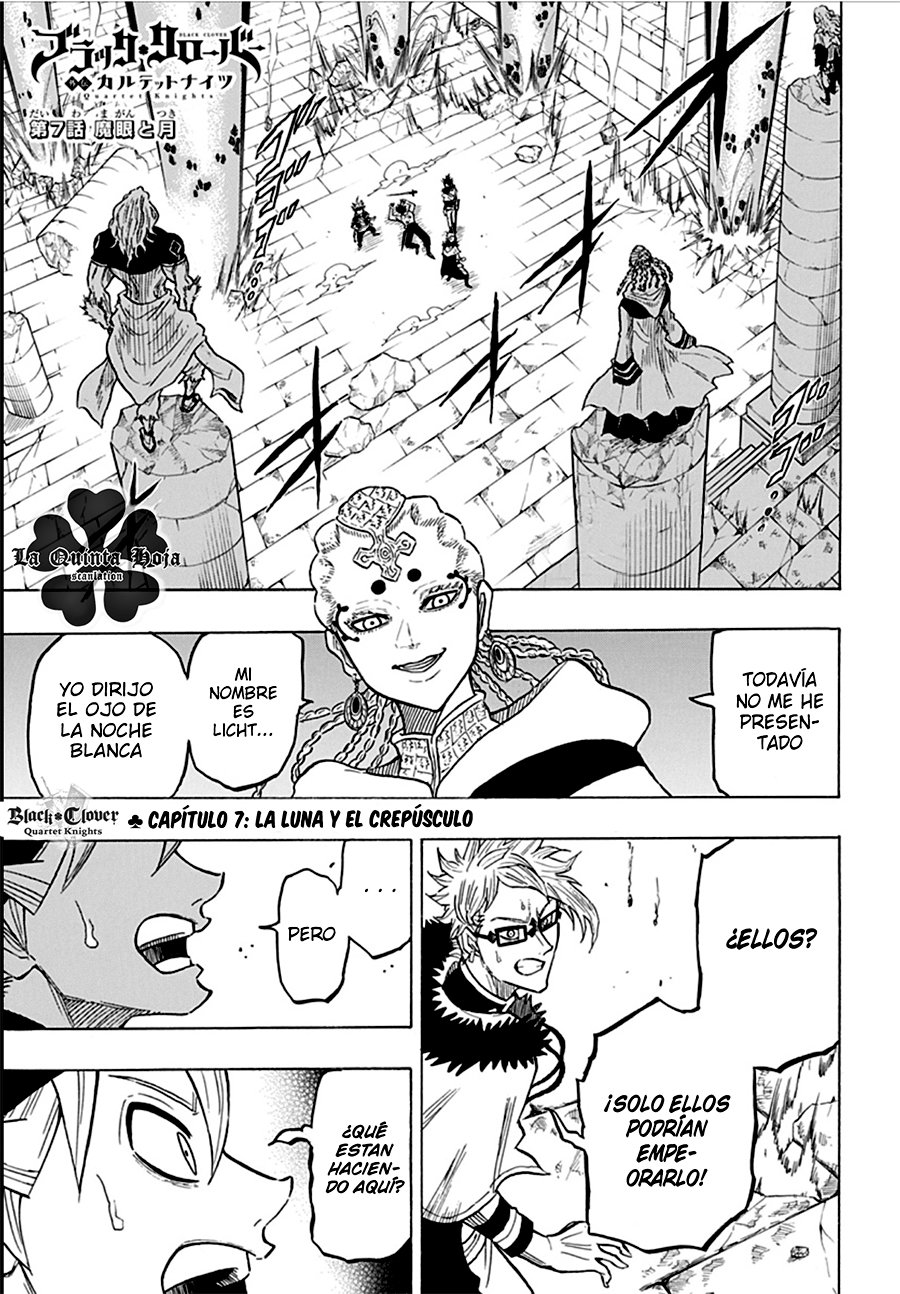 Read Black Clover Quartet Knights ES Manga Online