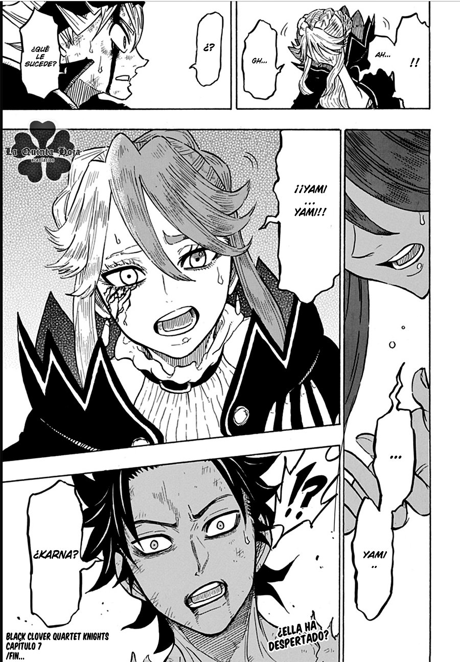 Read Black Clover Quartet Knights ES Manga Online
