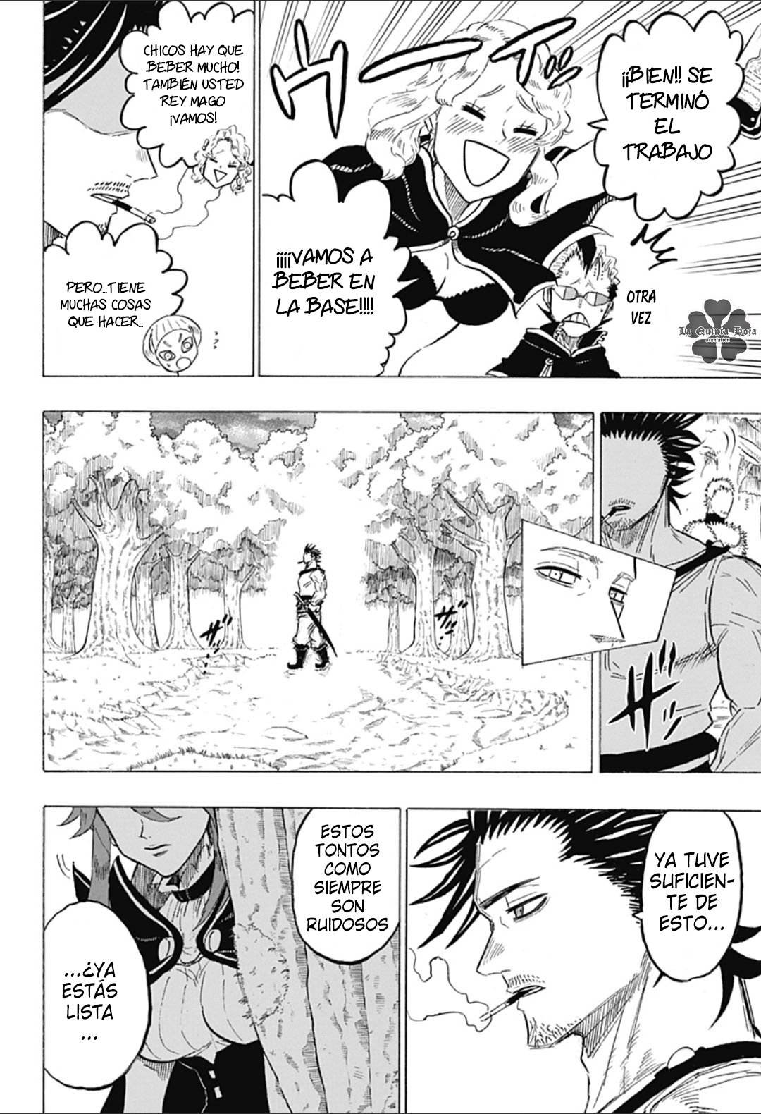 Read Black Clover Quartet Knights ES Manga Online
