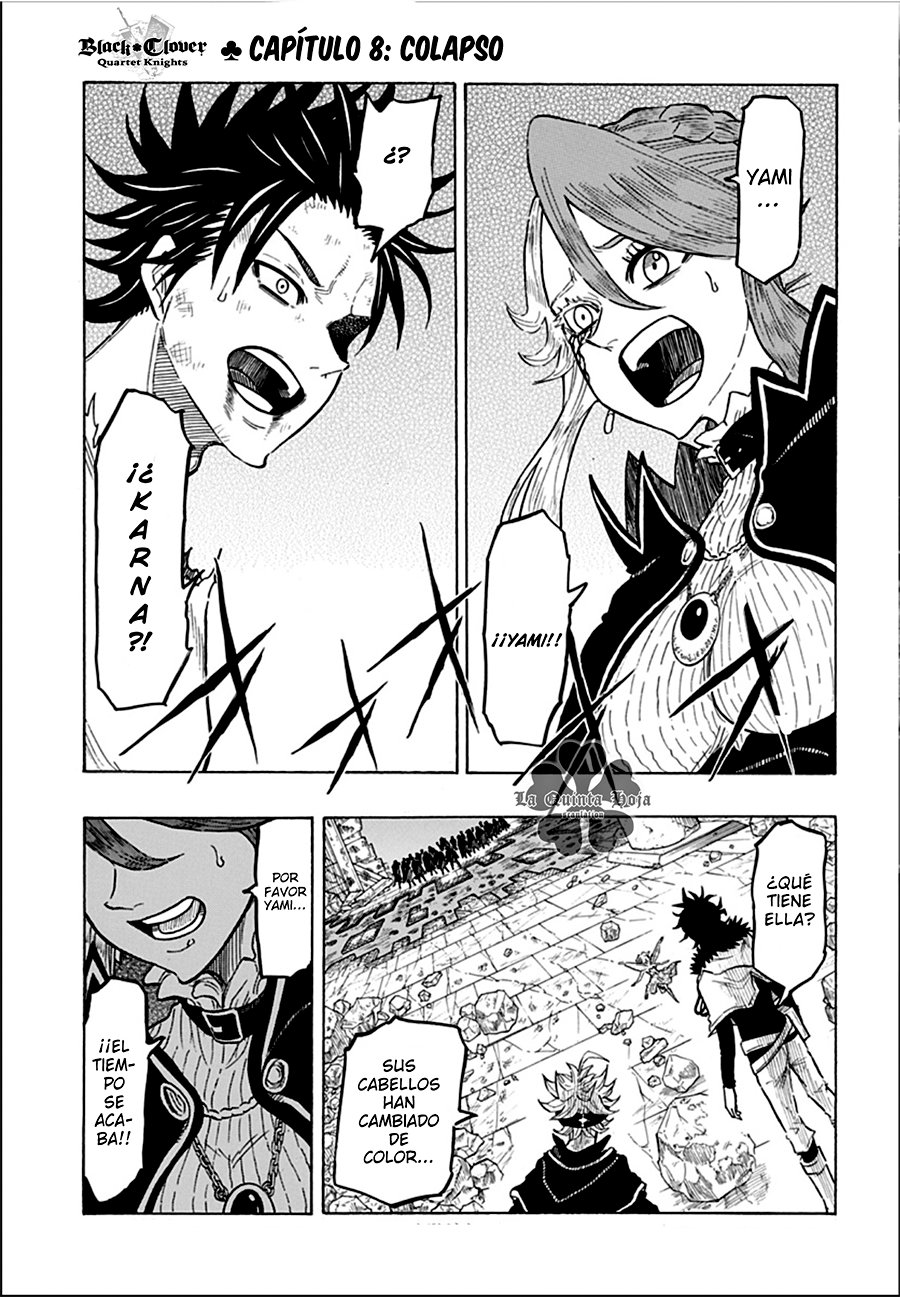 Read Black Clover Quartet Knights ES Manga Online