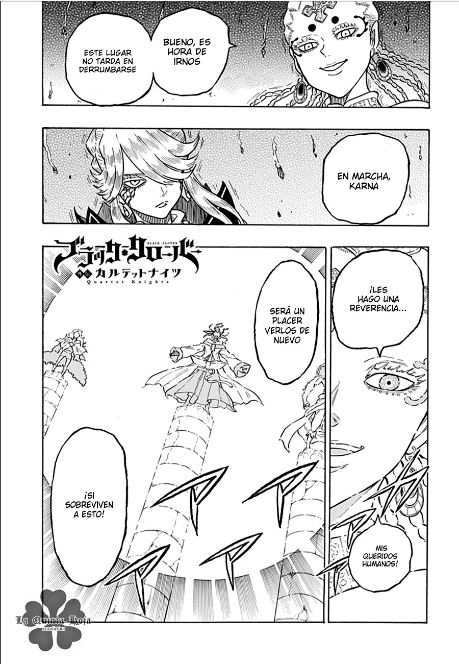 Read Black Clover Quartet Knights ES Manga Online