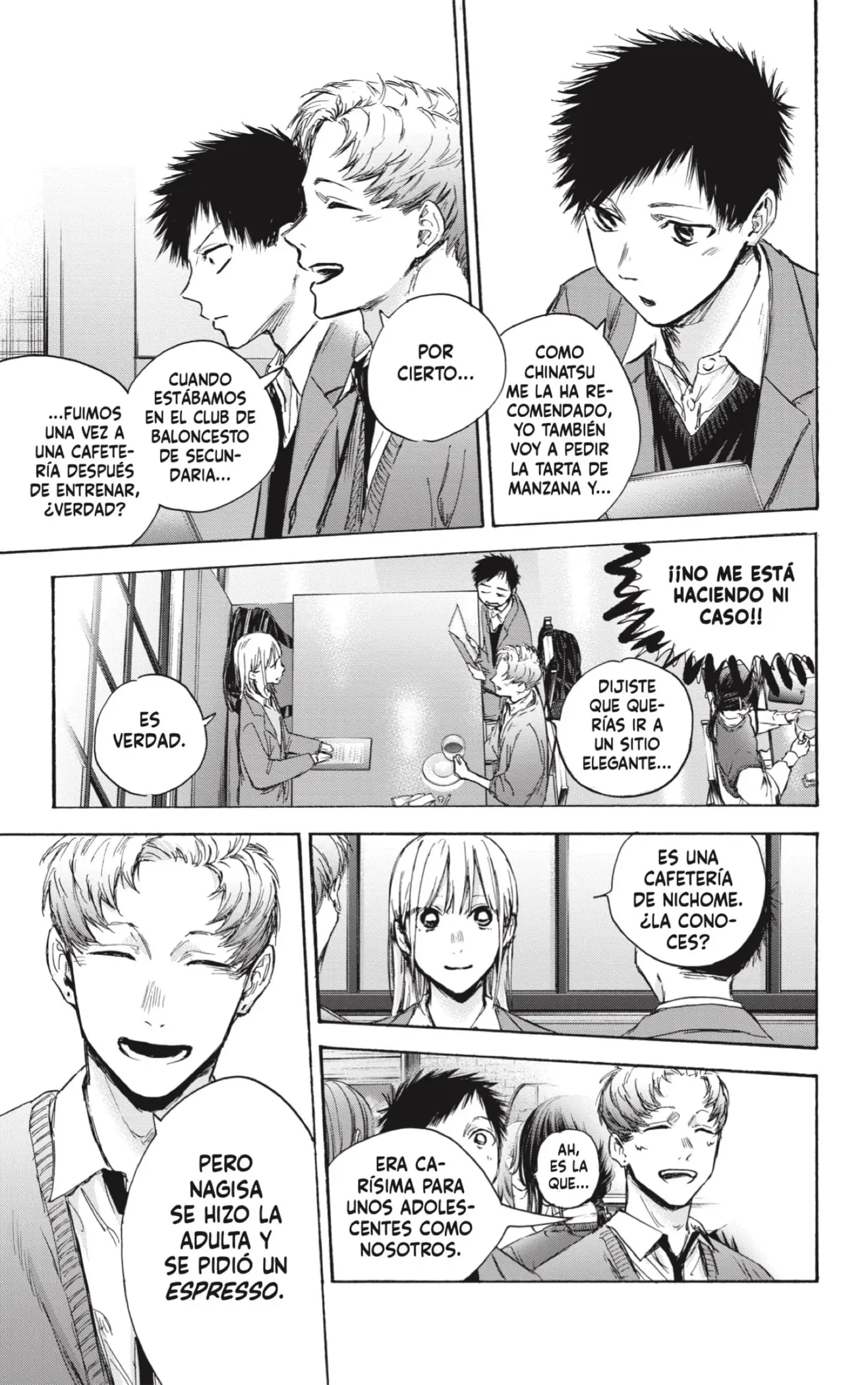 Read Blue Box ES Manga Online