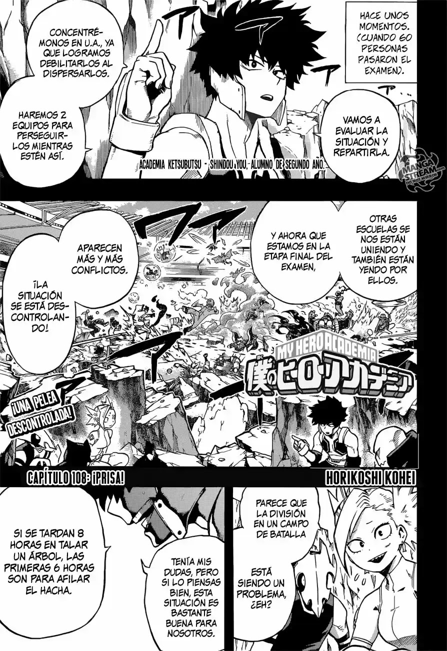 Read Boku no Hero Academia ES Manga Online