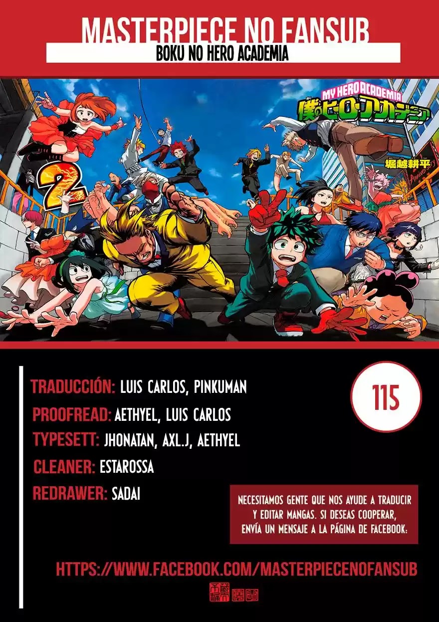 Read Boku no Hero Academia ES Manga Online