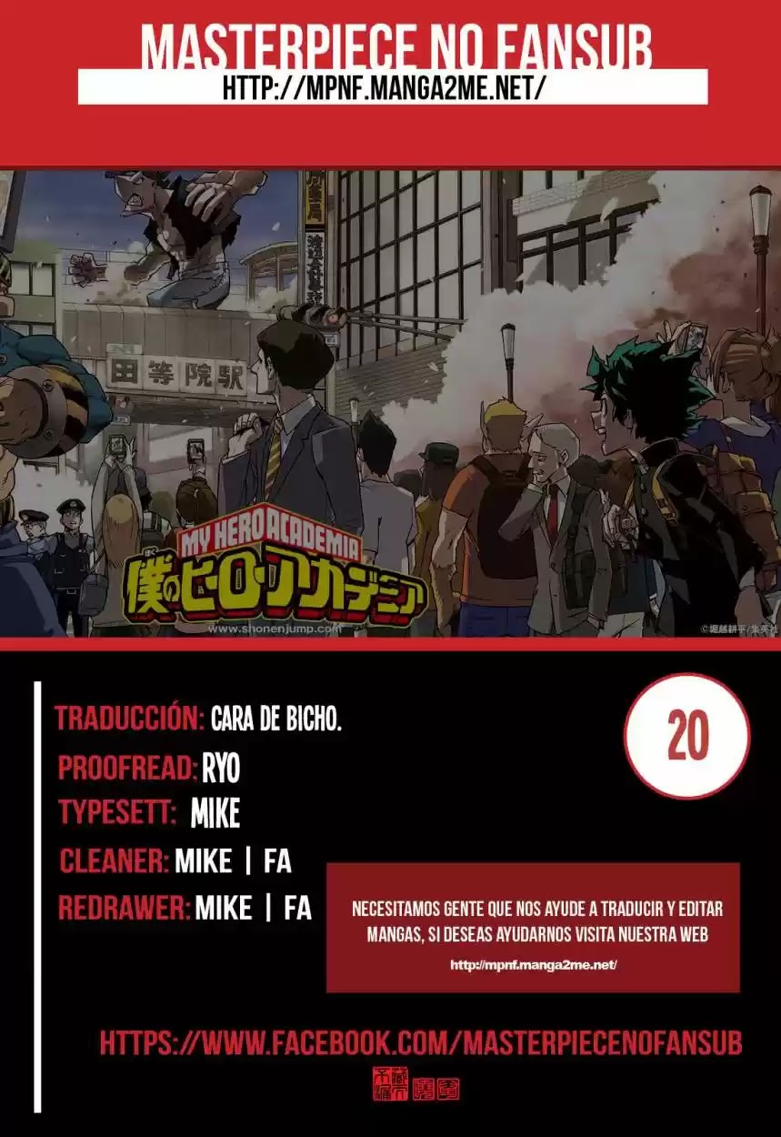 Read Boku no Hero Academia ES Manga Online