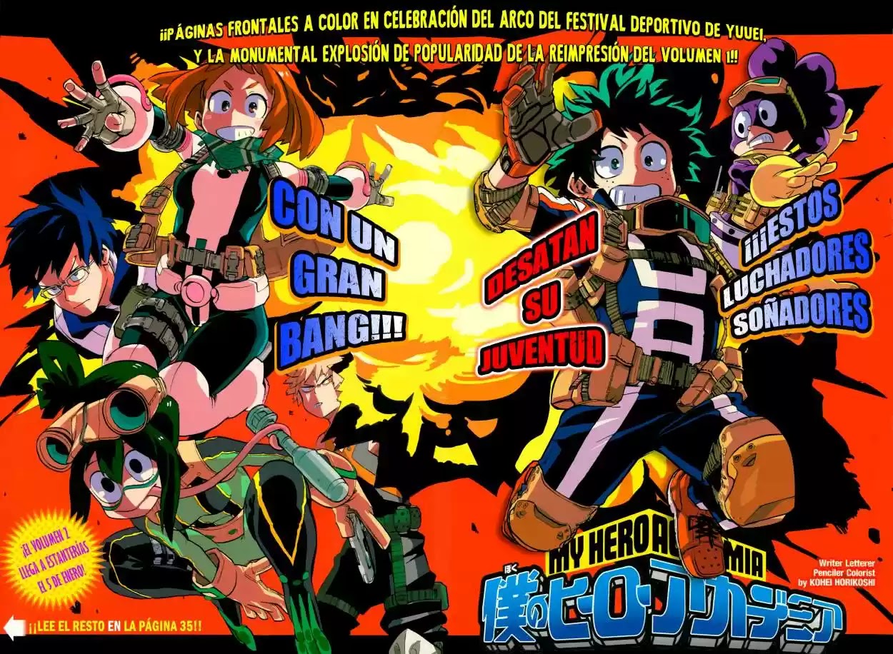 Read Boku no Hero Academia ES Manga Online