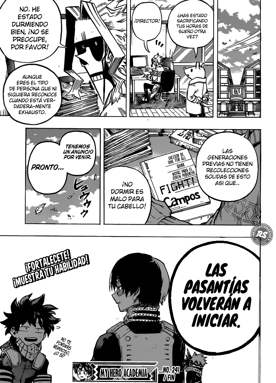 Read Boku no Hero Academia ES Manga Online