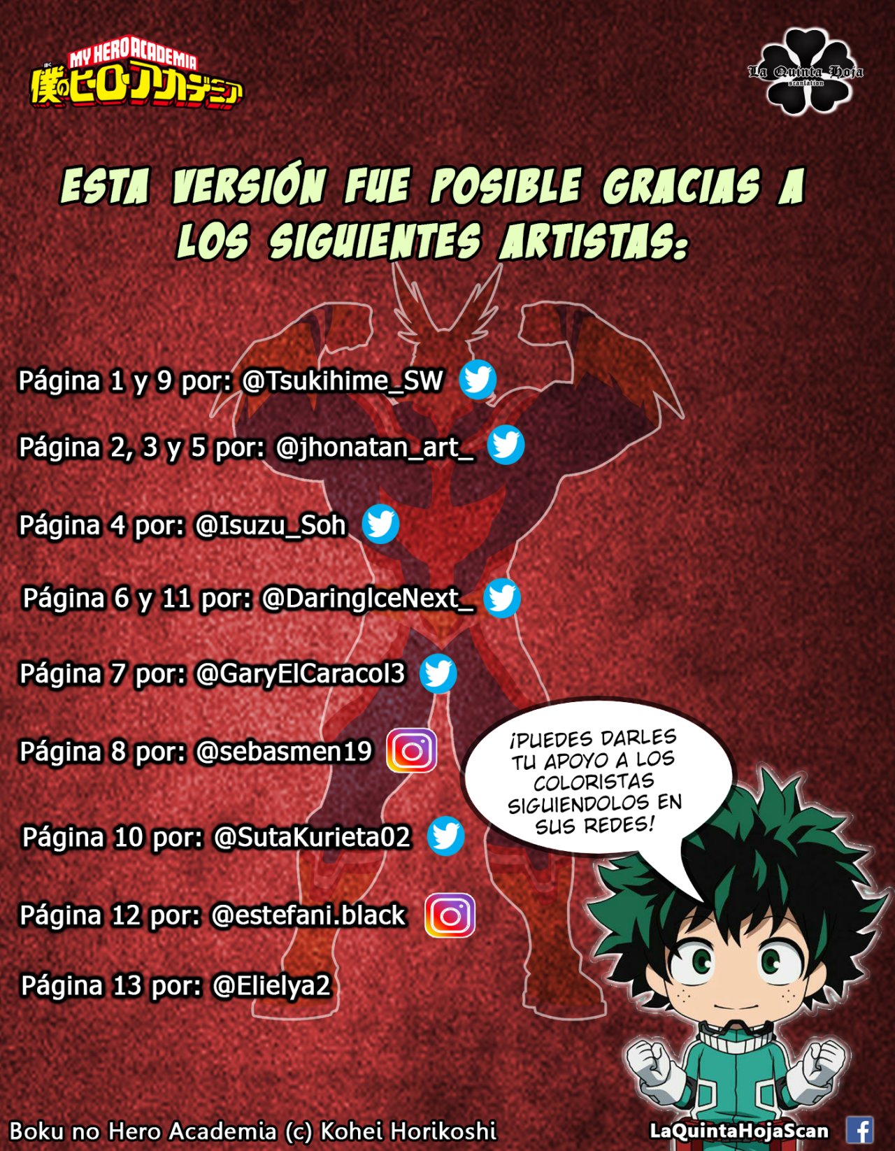 Read Boku no Hero Academia ES Manga Online