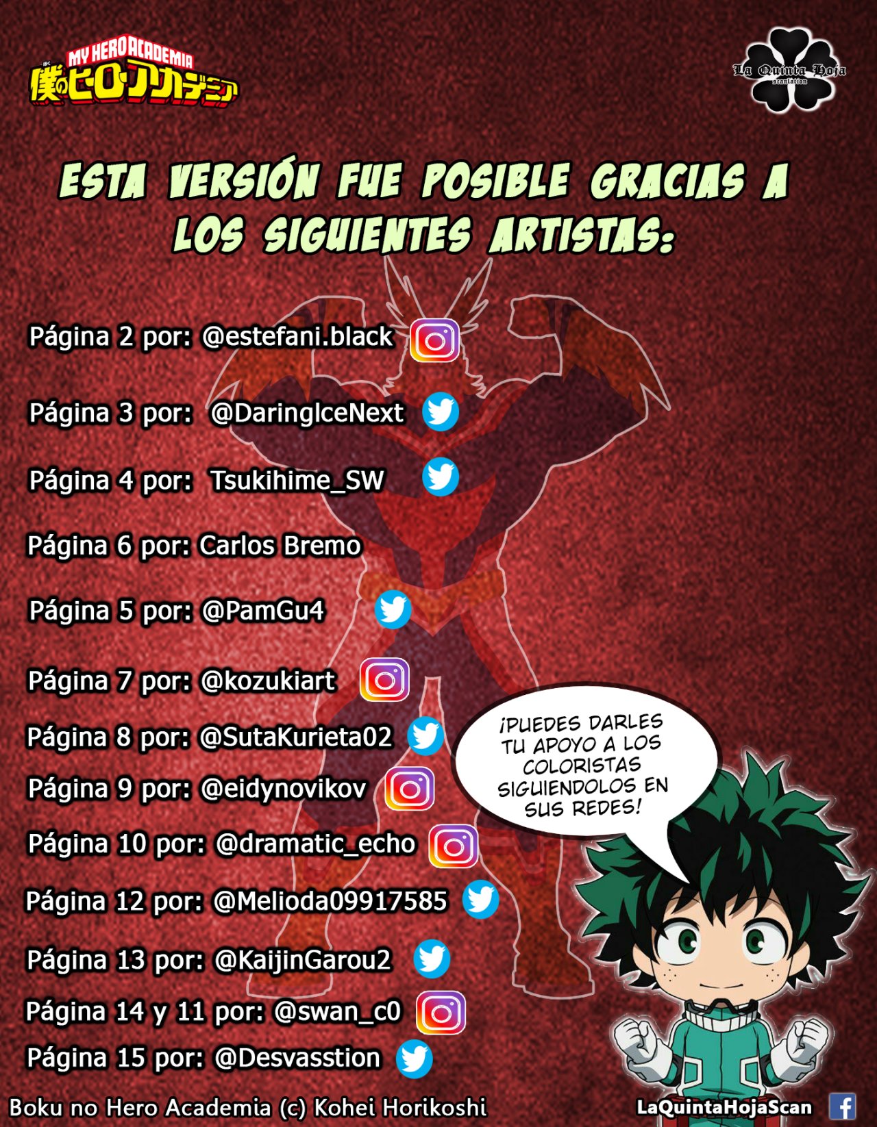 Read Boku no Hero Academia ES Manga Online