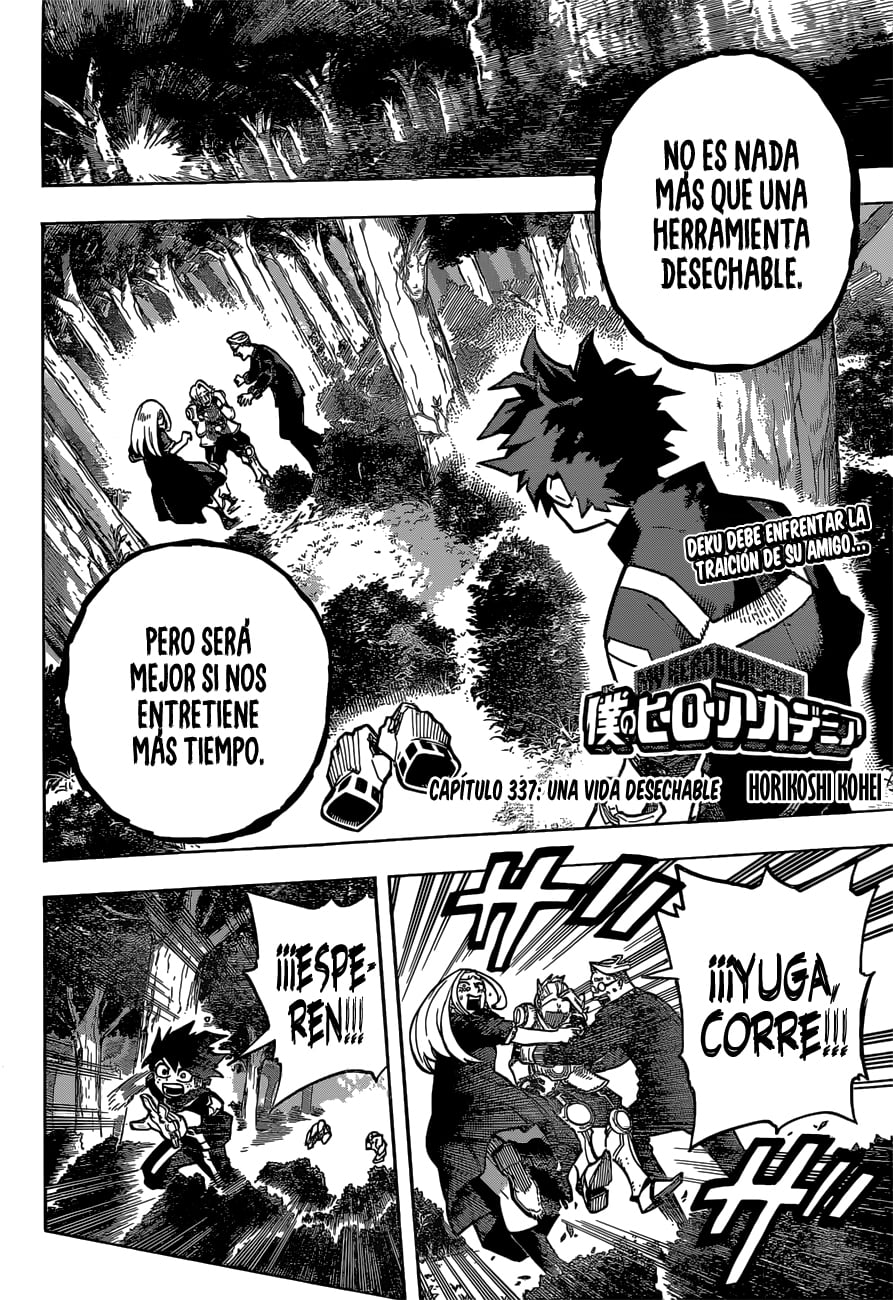 Read Boku no Hero Academia ES Manga Online