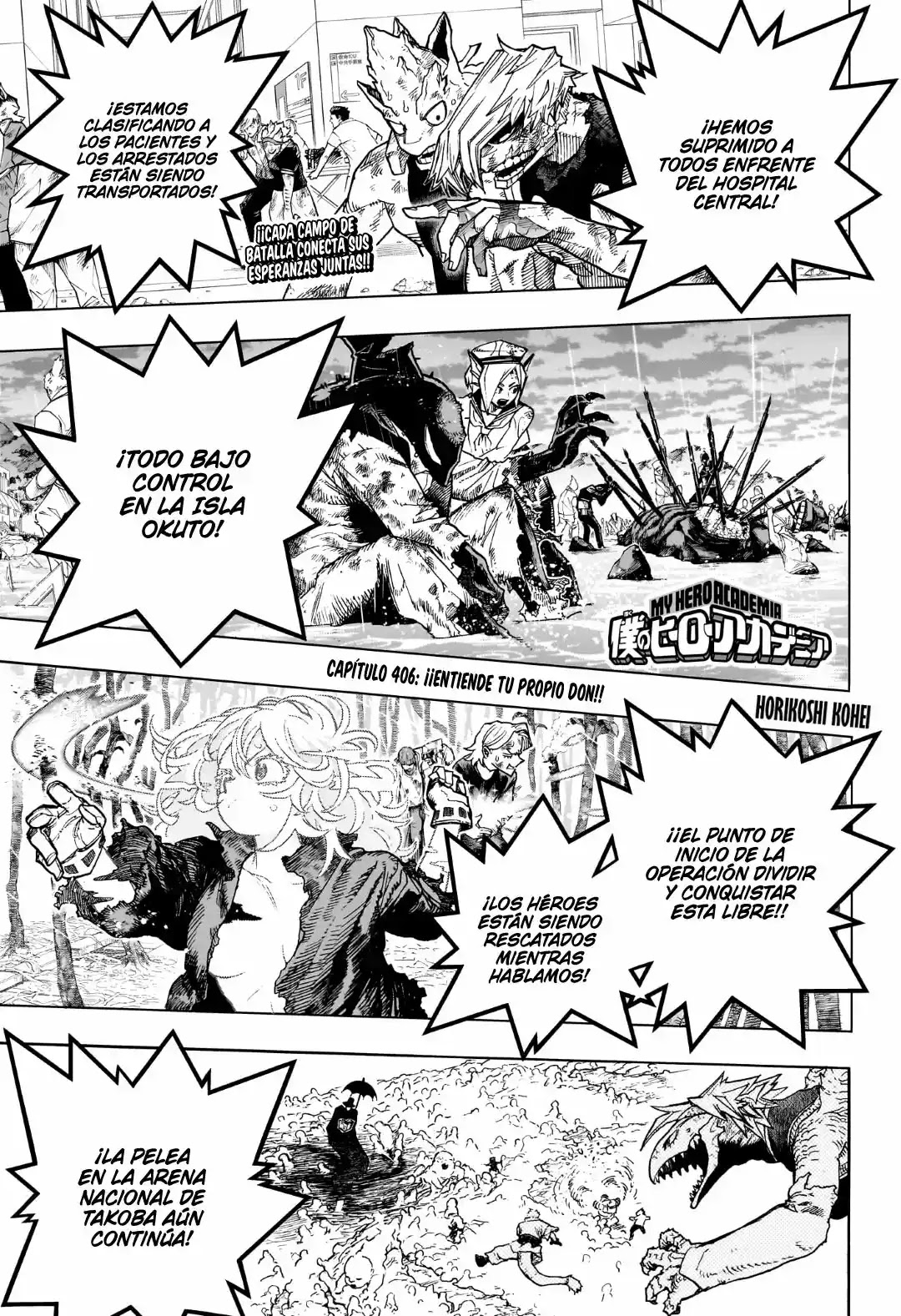 Read Boku no Hero Academia ES Manga Online