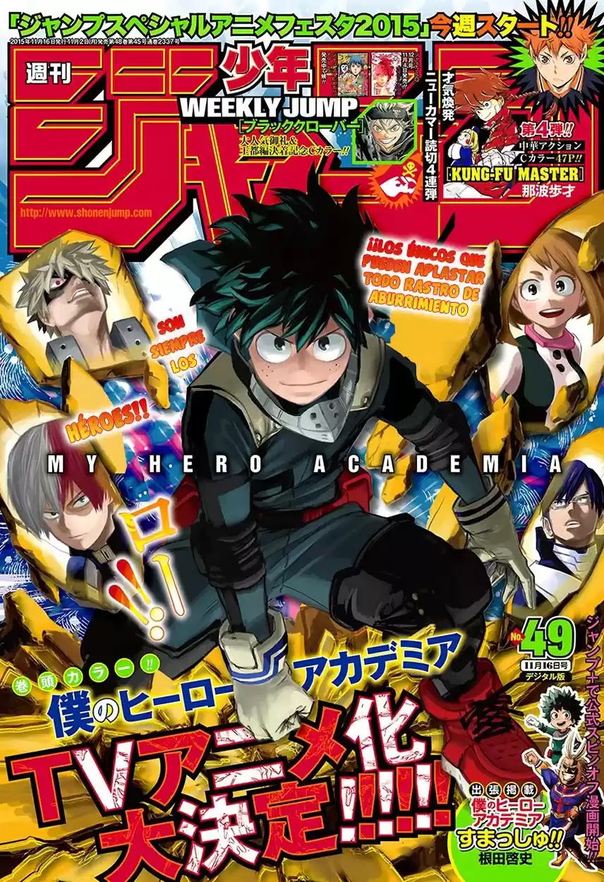 Read Boku no Hero Academia ES Manga Online