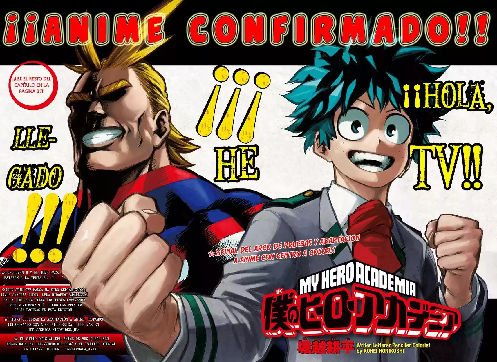 Read Boku no Hero Academia ES Manga Online
