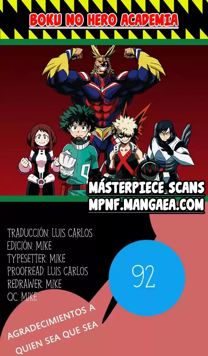 Read Boku no Hero Academia ES Manga Online