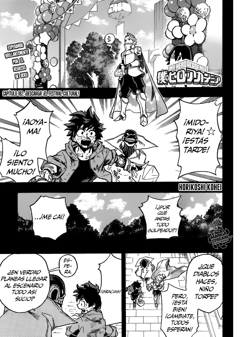 Read Boku no Hero Academia ES Manga Online