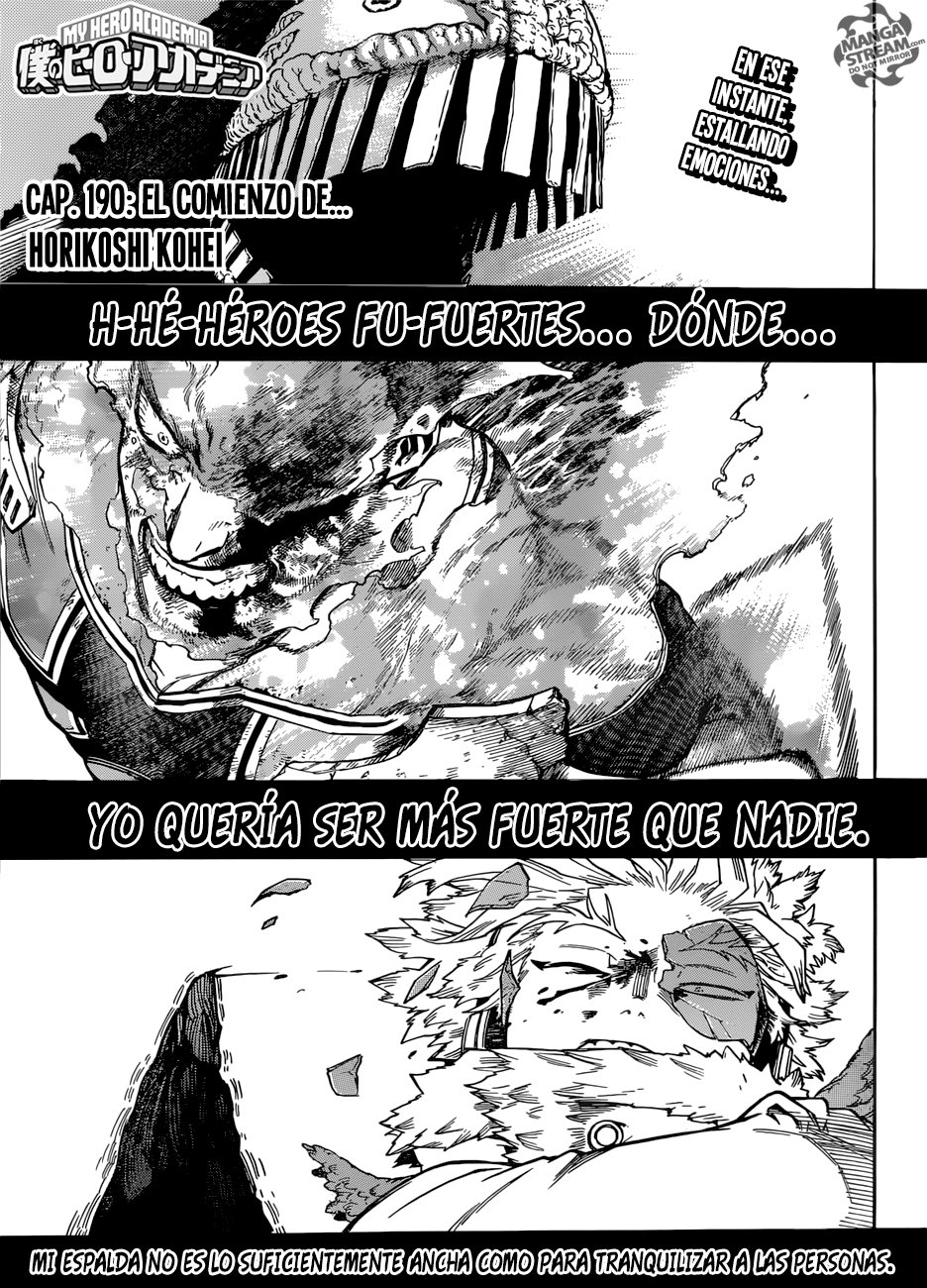 Read Boku no Hero Academia ES Manga Online