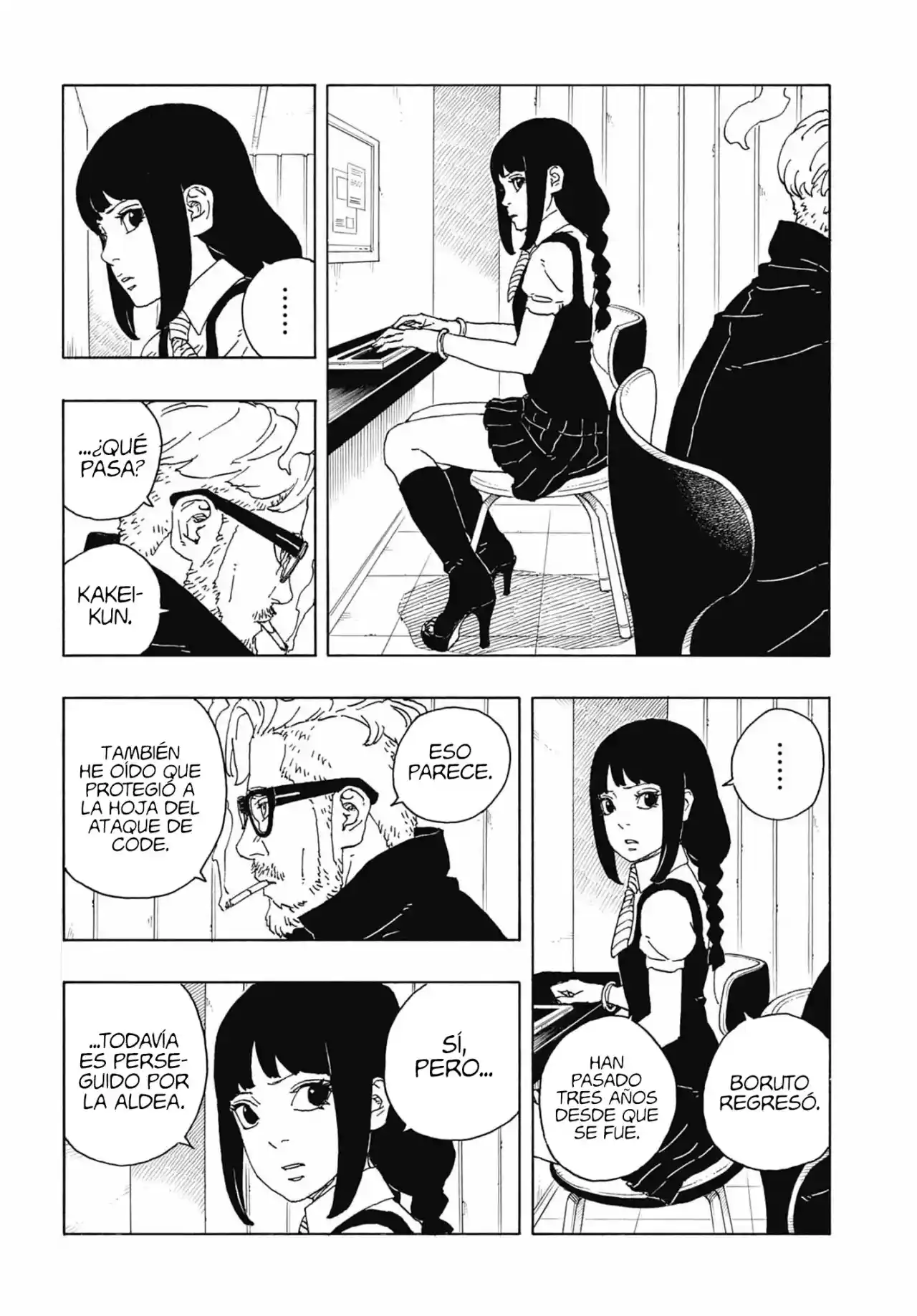 Read Boruto Two Blue Vortex ES Manga Online
