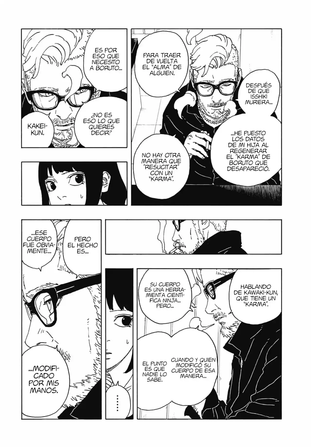 Read Boruto Two Blue Vortex ES Manga Online