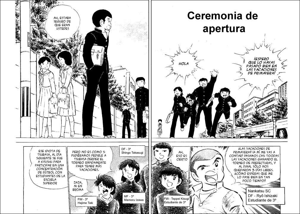 Read Captain Tsubasa ES Manga Online