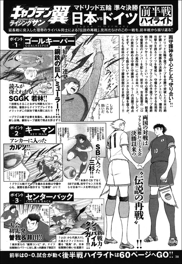 Read Captain Tsubasa Rising Sun ES Manga Online