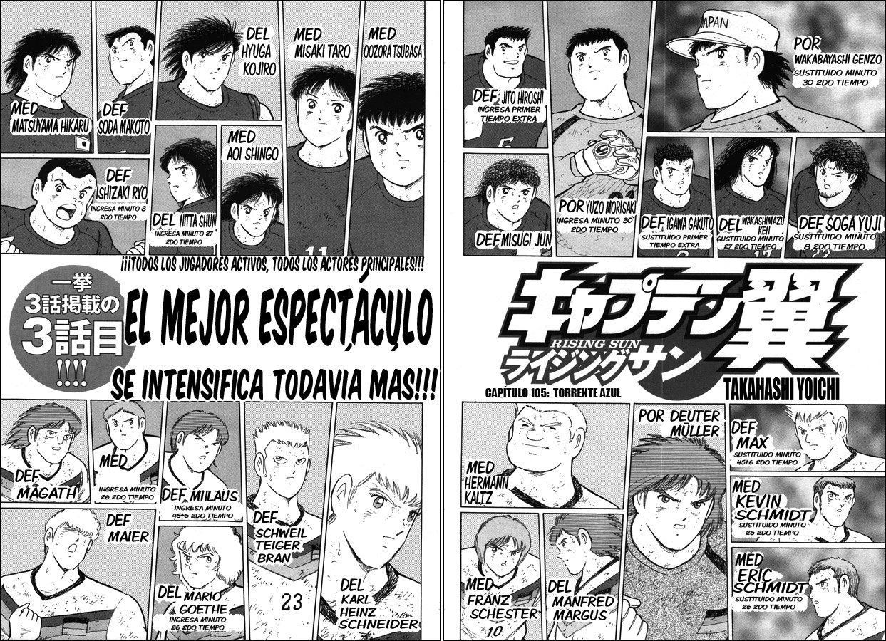 Read Captain Tsubasa Rising Sun ES Manga Online
