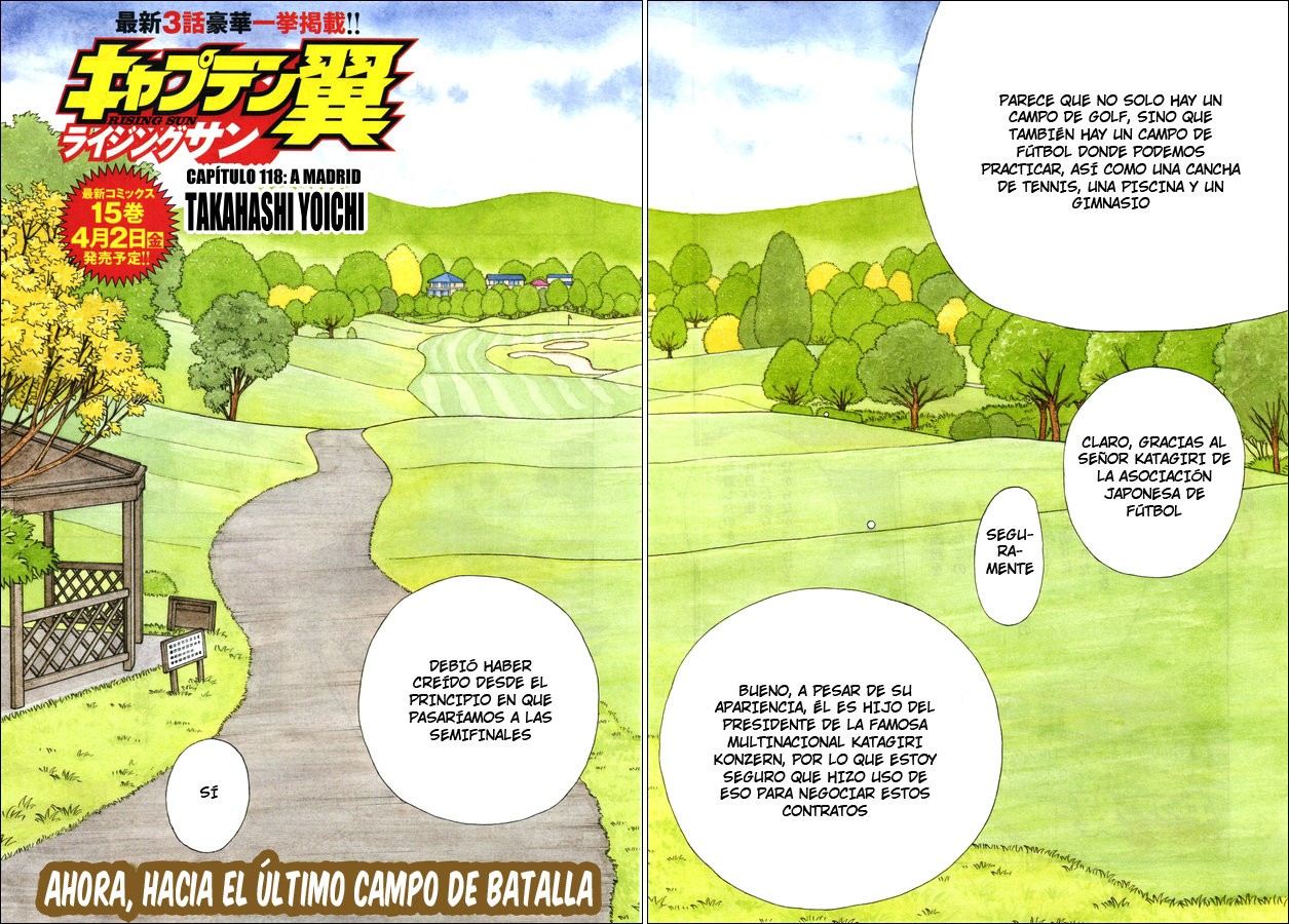 Read Captain Tsubasa Rising Sun ES Manga Online