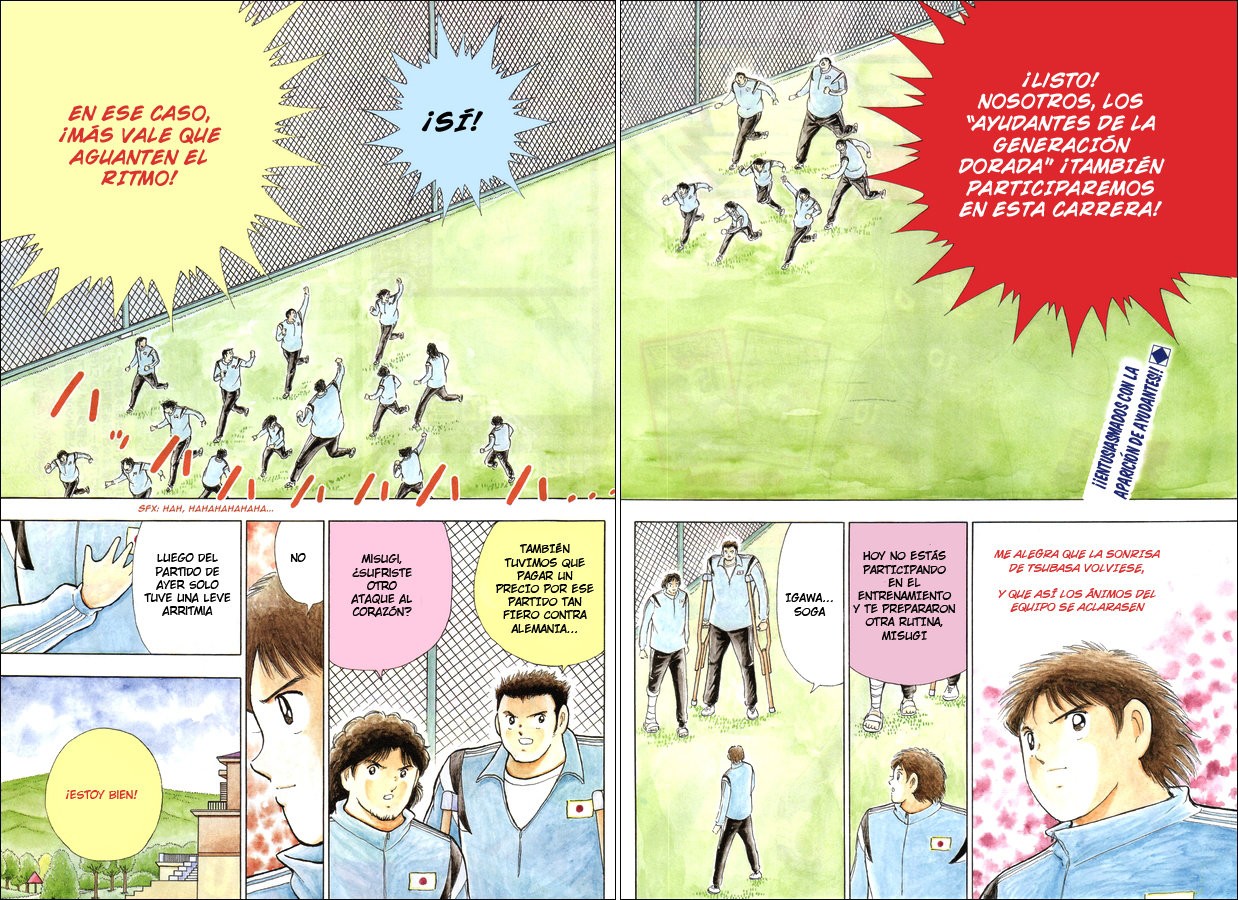 Read Captain Tsubasa Rising Sun ES Manga Online