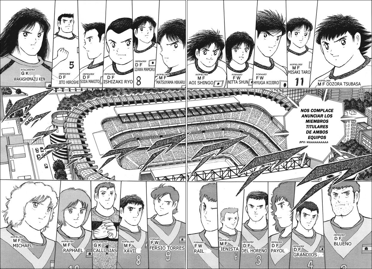 Read Captain Tsubasa Rising Sun ES Manga Online
