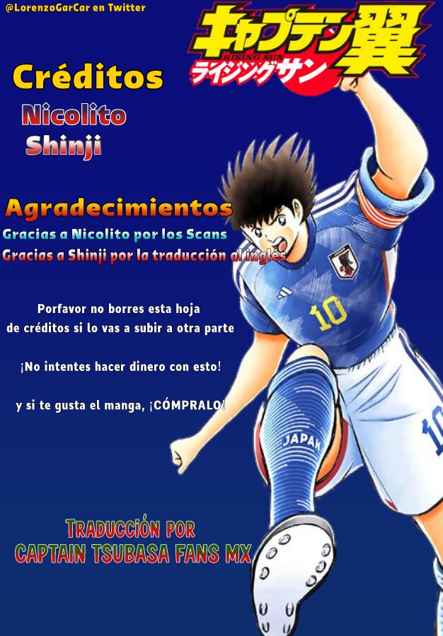 Read Captain Tsubasa Rising Sun ES Manga Online