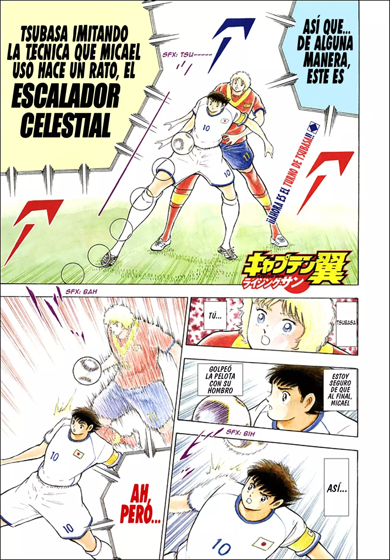 Read Captain Tsubasa Rising Sun ES Manga Online