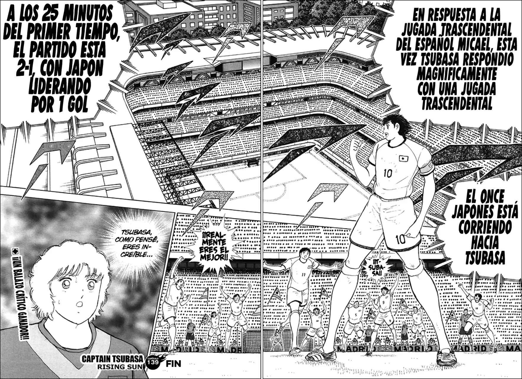 Read Captain Tsubasa Rising Sun ES Manga Online