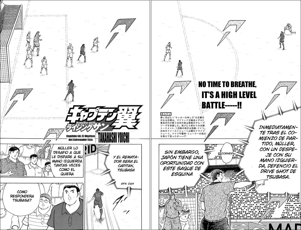 Read Captain Tsubasa Rising Sun ES Manga Online