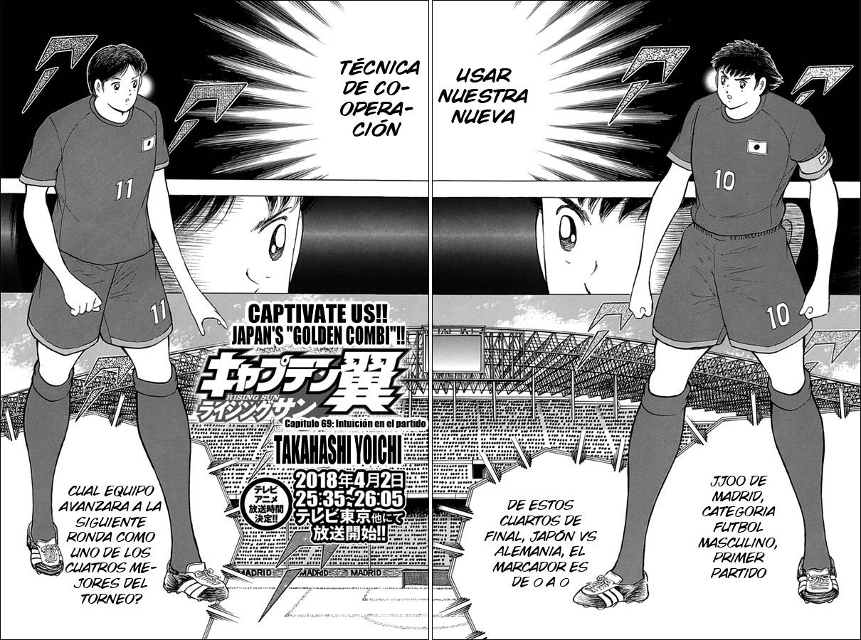 Read Captain Tsubasa Rising Sun ES Manga Online