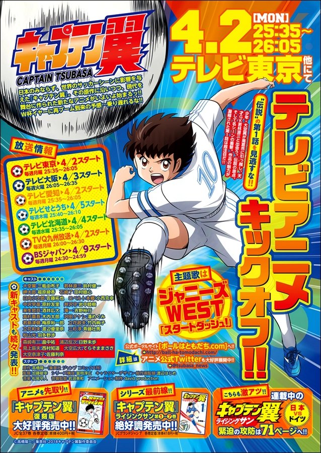 Read Captain Tsubasa Rising Sun ES Manga Online