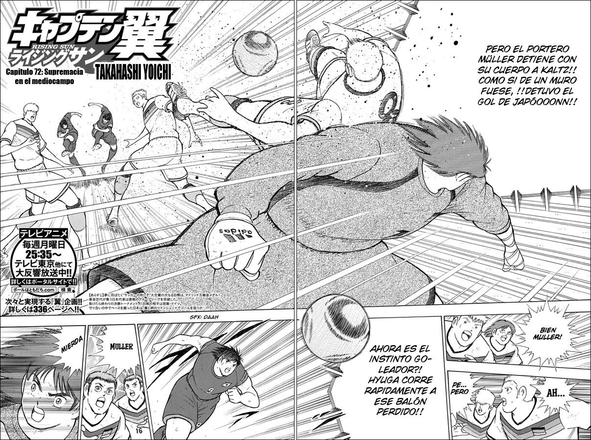 Read Captain Tsubasa Rising Sun ES Manga Online
