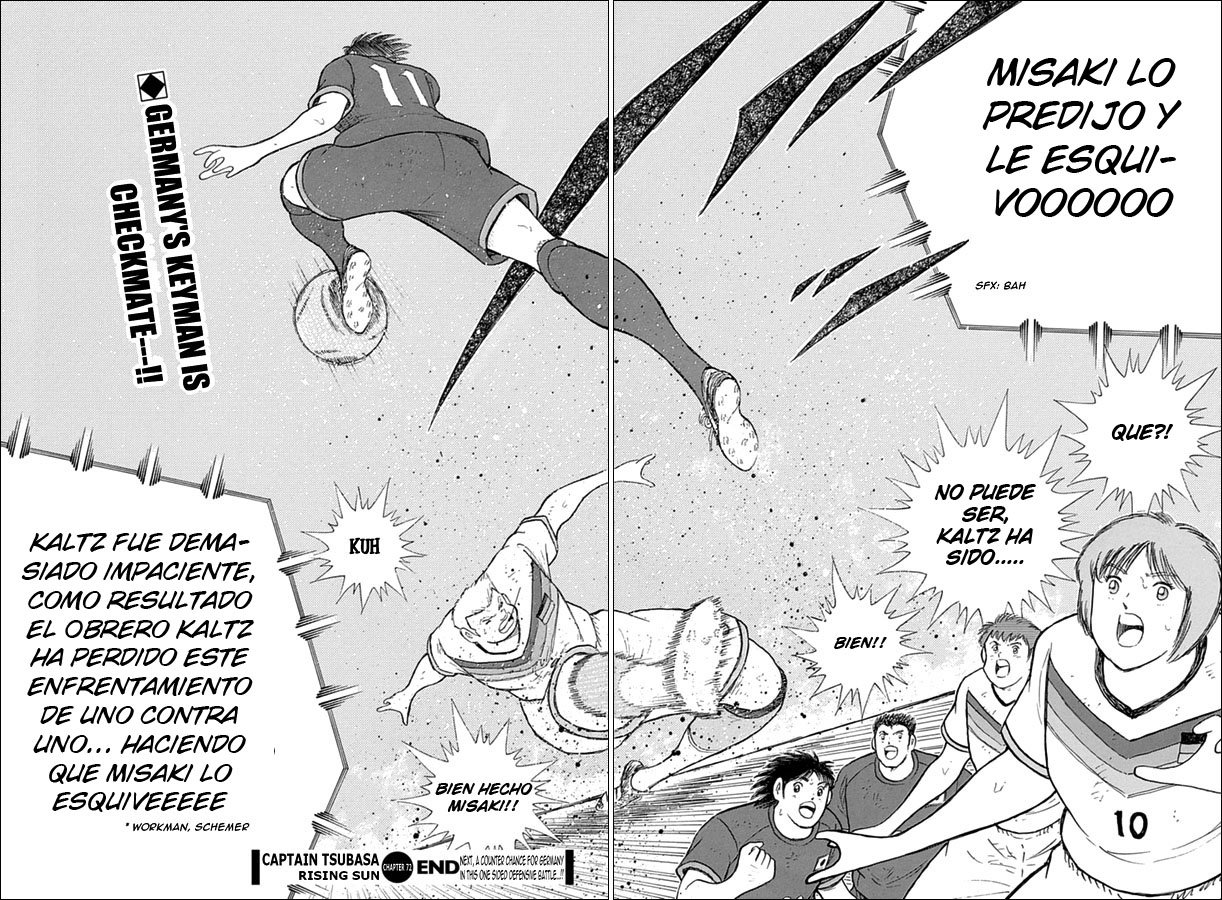 Read Captain Tsubasa Rising Sun ES Manga Online