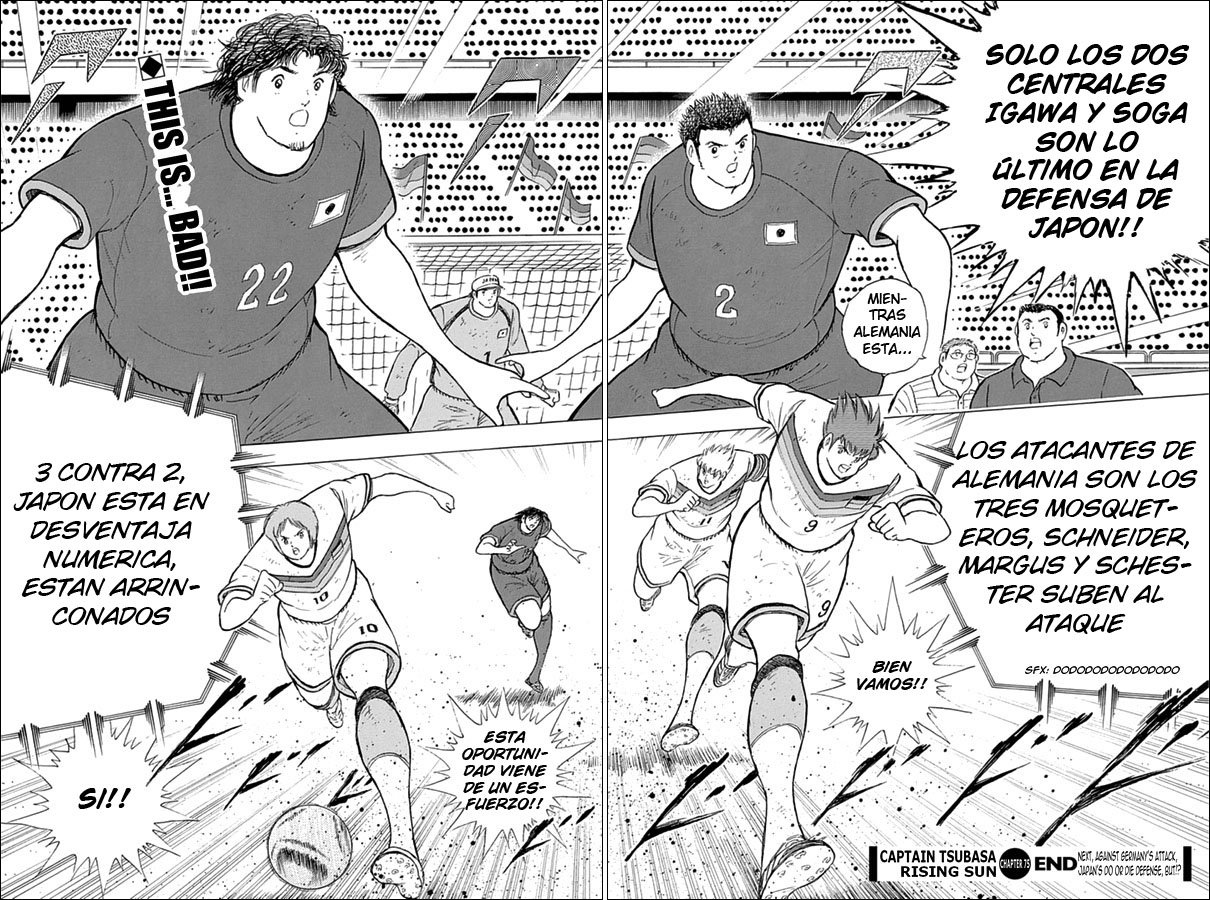 Read Captain Tsubasa Rising Sun ES Manga Online