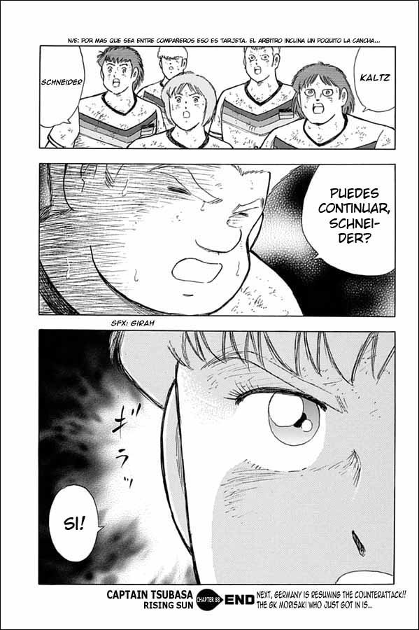Read Captain Tsubasa Rising Sun ES Manga Online