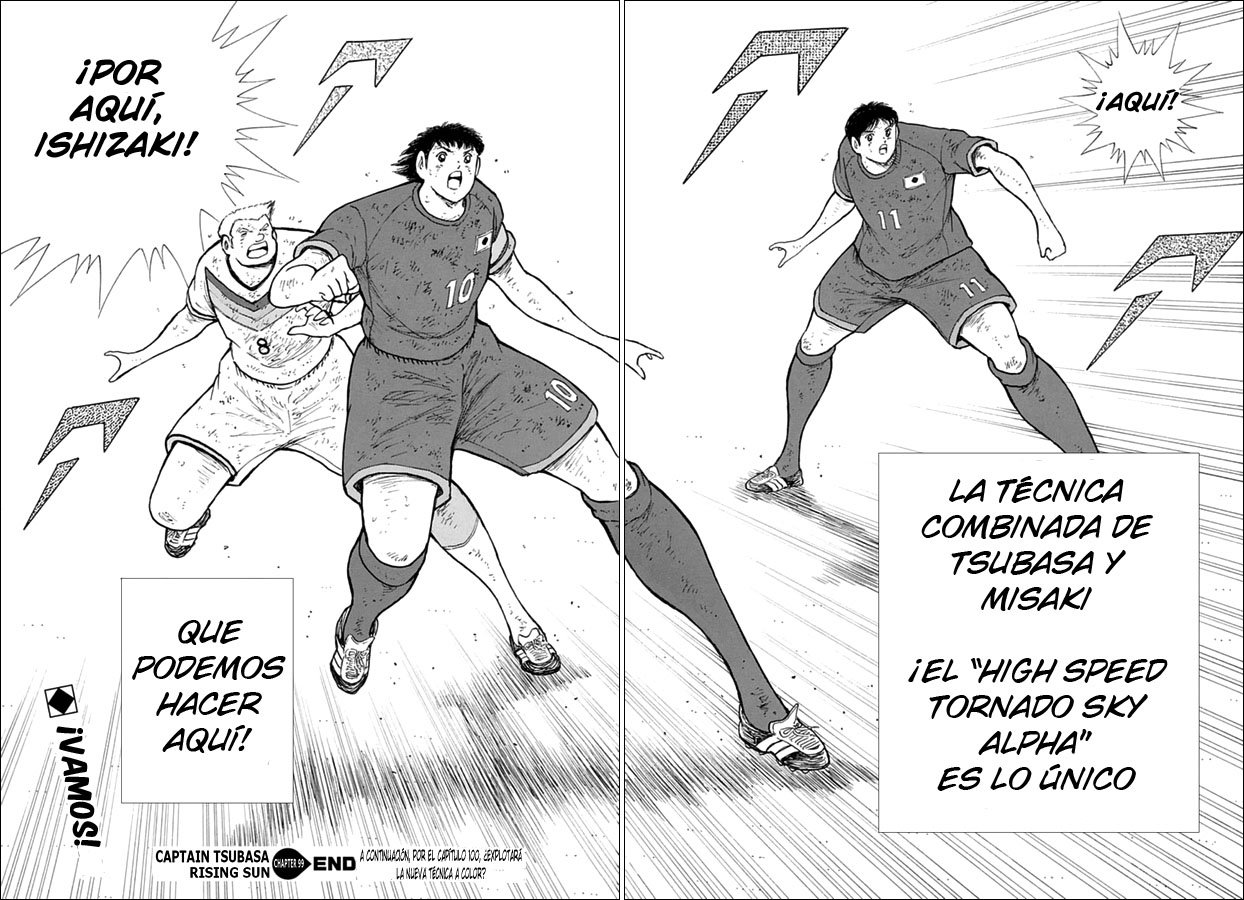 Read Captain Tsubasa Rising Sun ES Manga Online