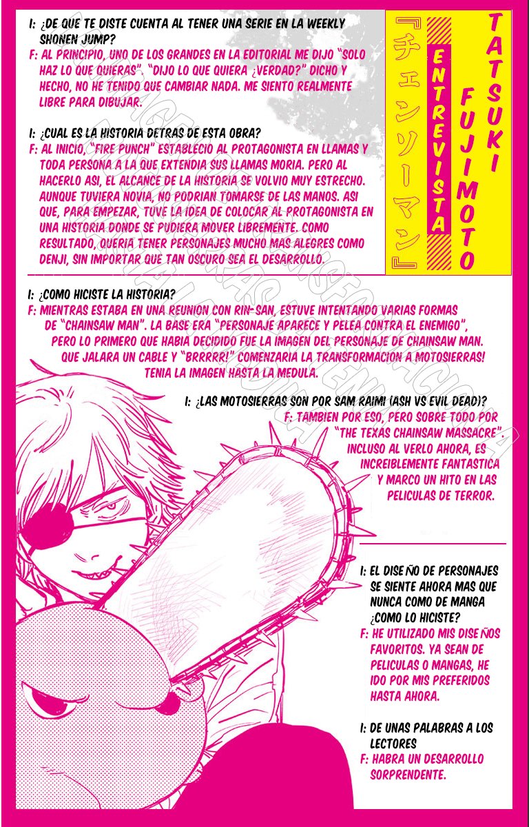 Read Chainsaw Man ES Manga Online
