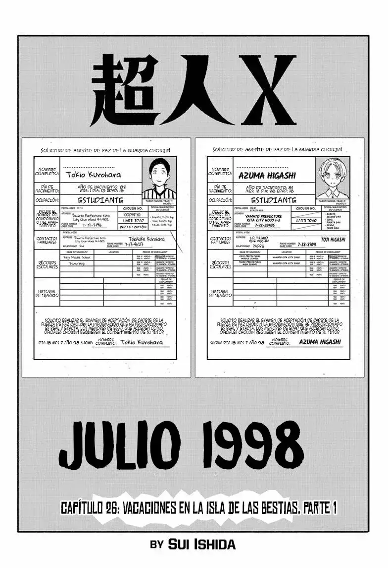 Read Choujin X (Reedición) ES Manga Online