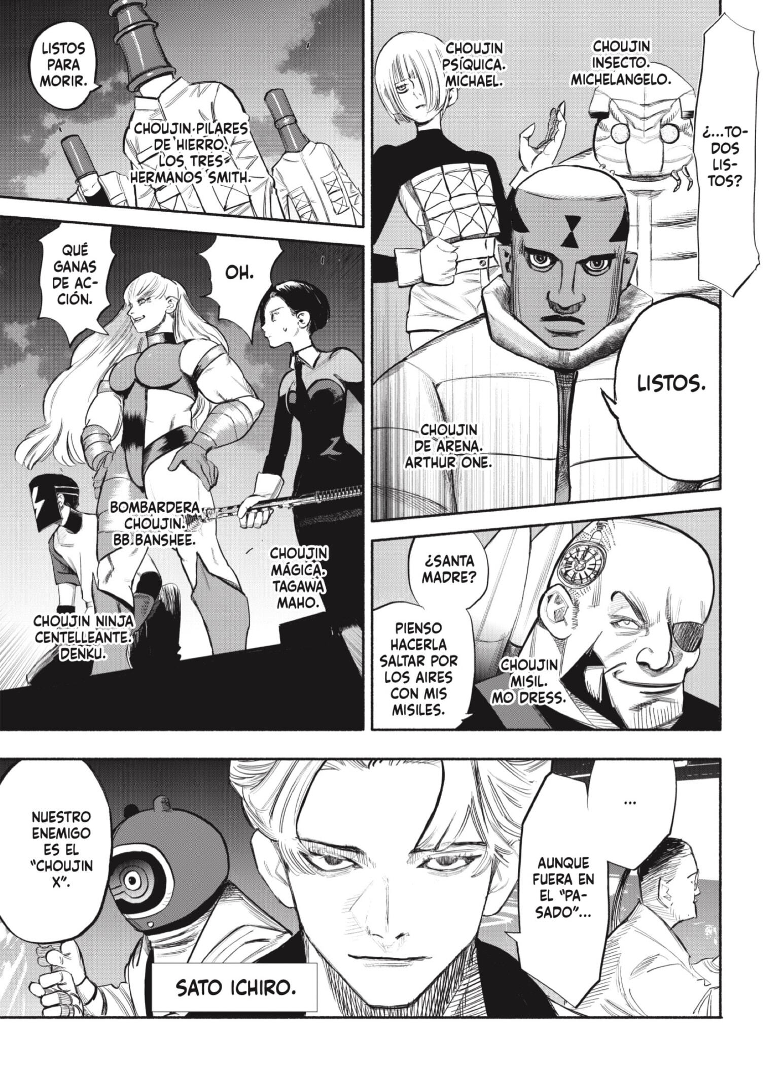 Read Choujin X (Reedición) ES Manga Online