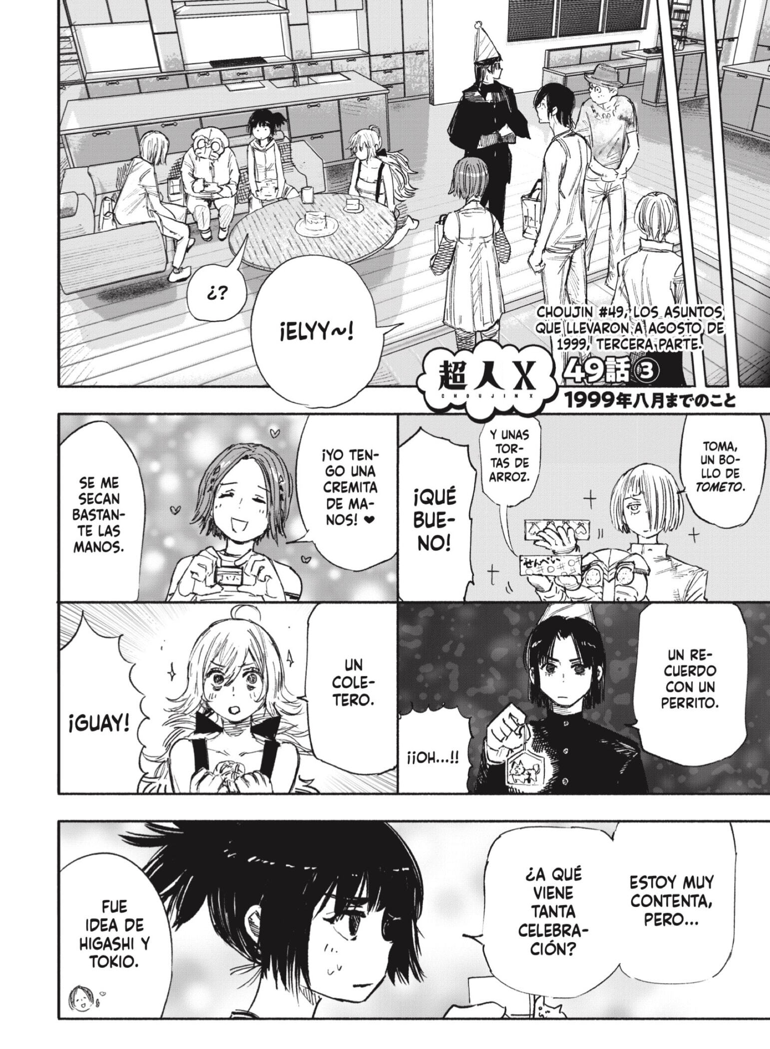 Read Choujin X (Reedición) ES Manga Online