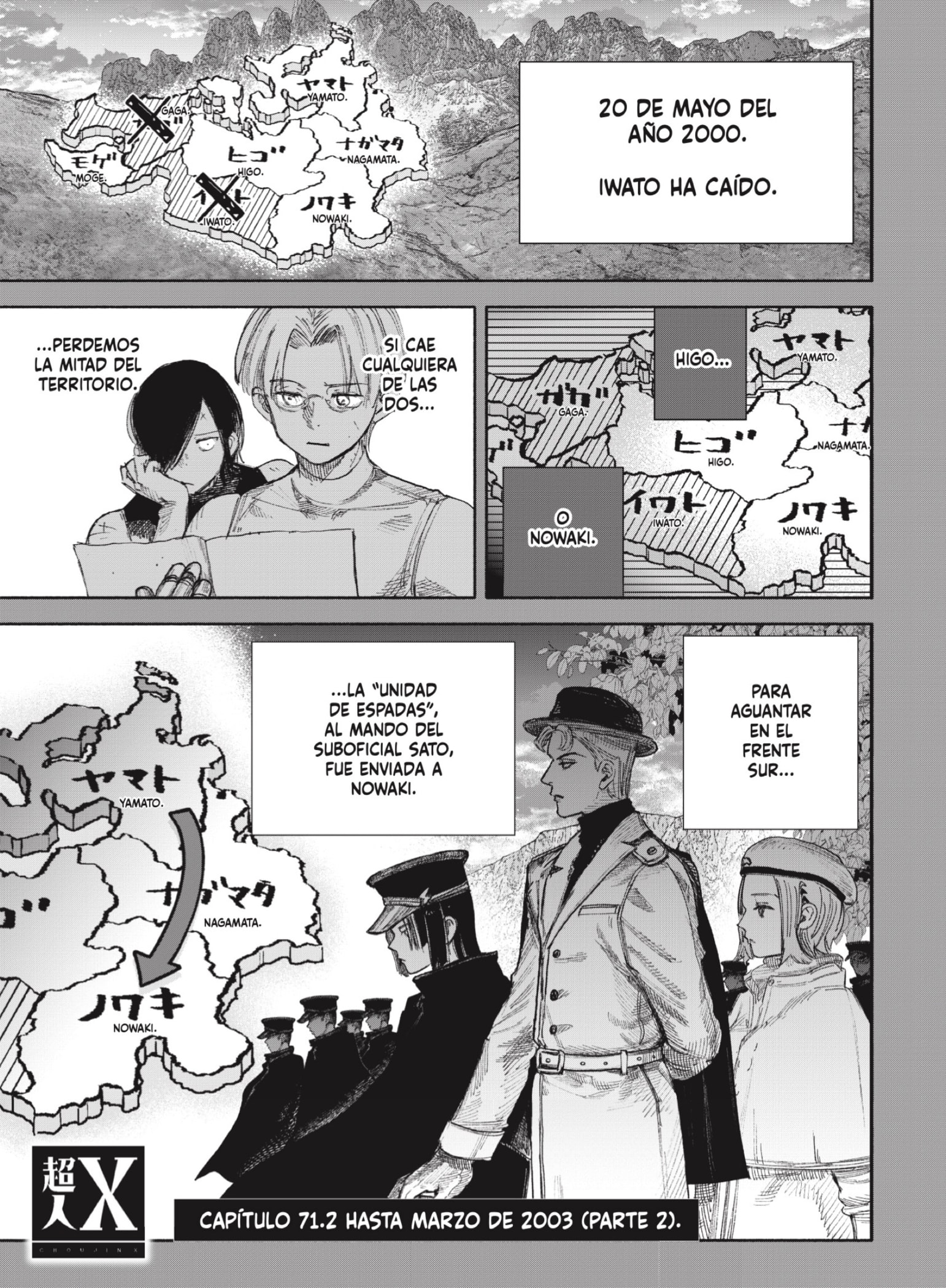Read Choujin X (Reedición) ES Manga Online