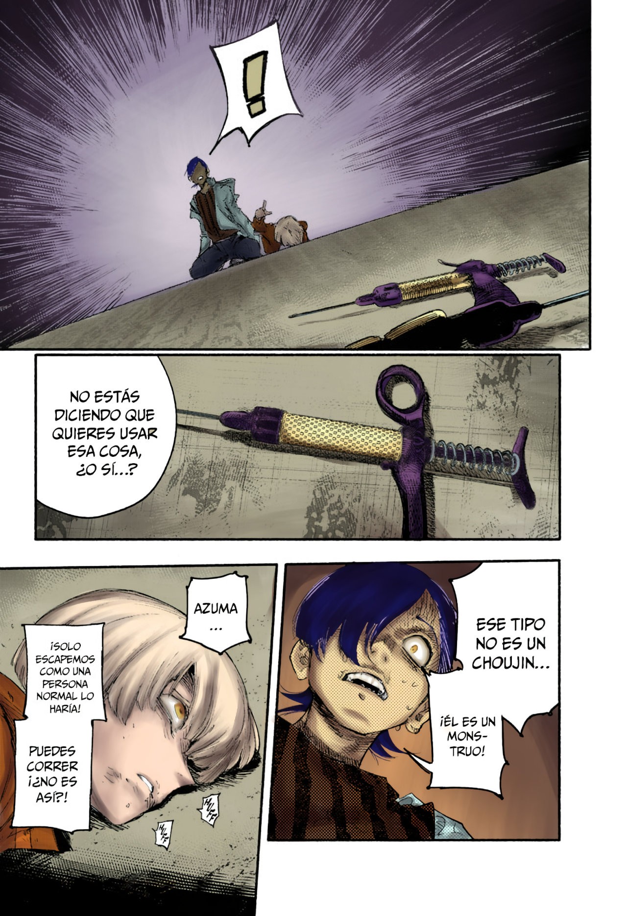 Read Choujin X ES Manga Online