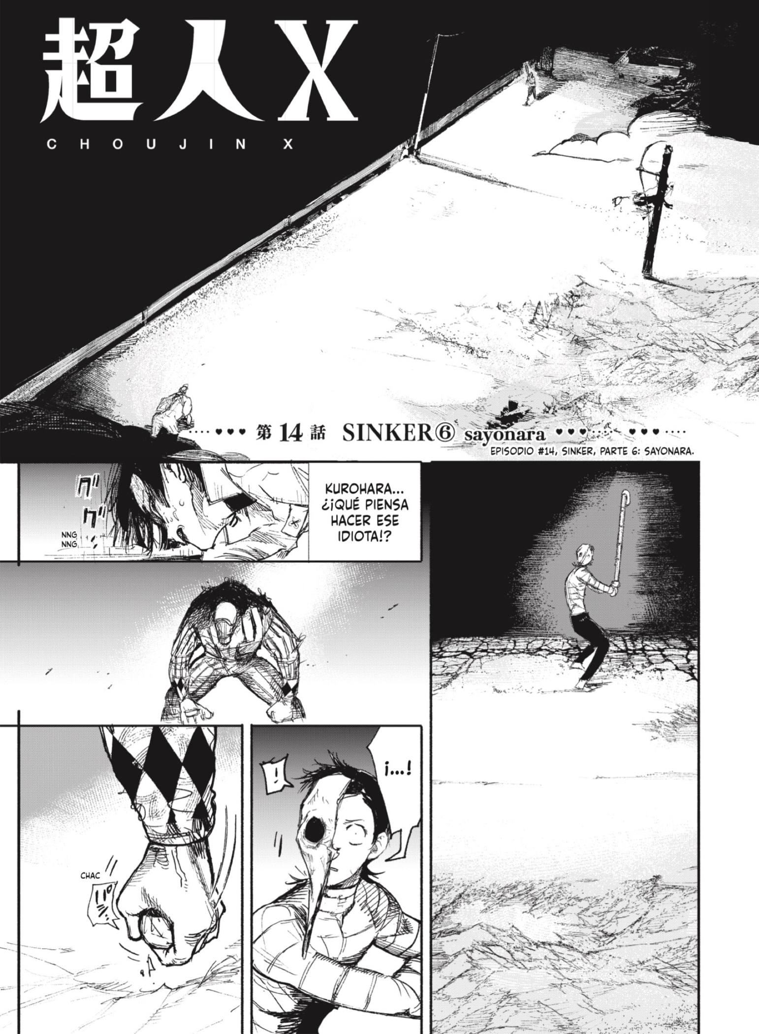 Read Choujin X ES Manga Online