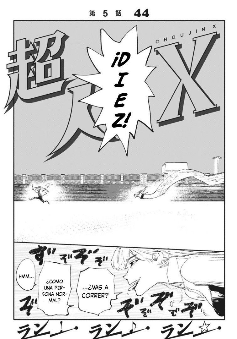 Read Choujin X ES Manga Online