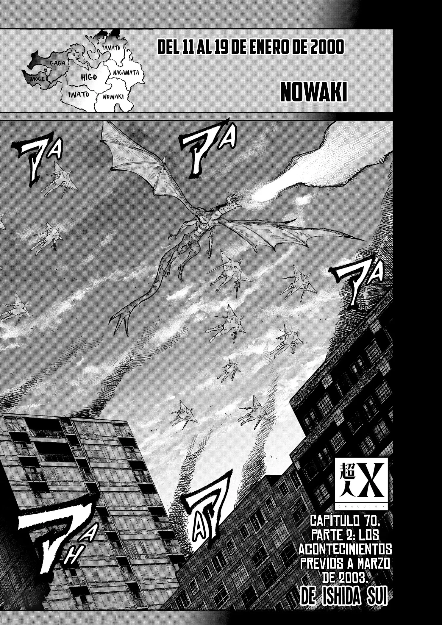 Read Choujin X ES Manga Online